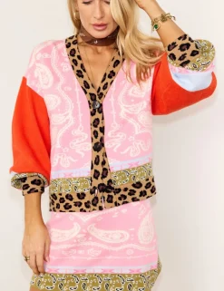 Patterned Cardigan