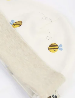 5pc Cotton Bee Gift Set (0-12 Mths)