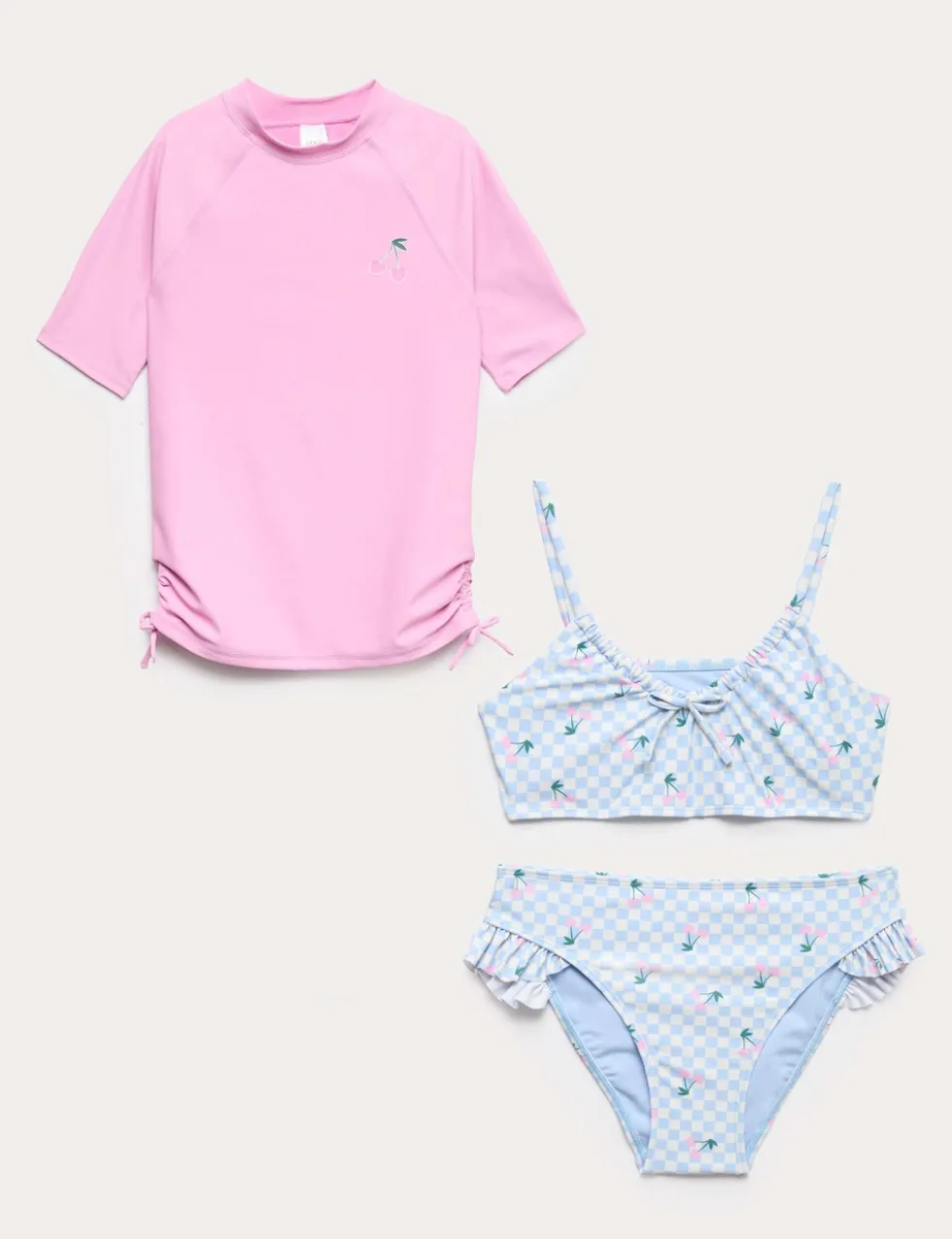 3pc Cherry Swim Set (6-16 Yrs)