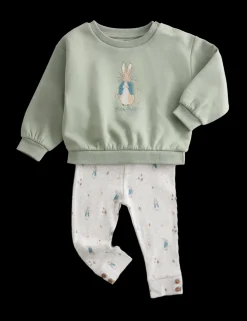 2pc Cotton Rich Peter Rabbit™ Sweat Outfit (0-3 Yrs)