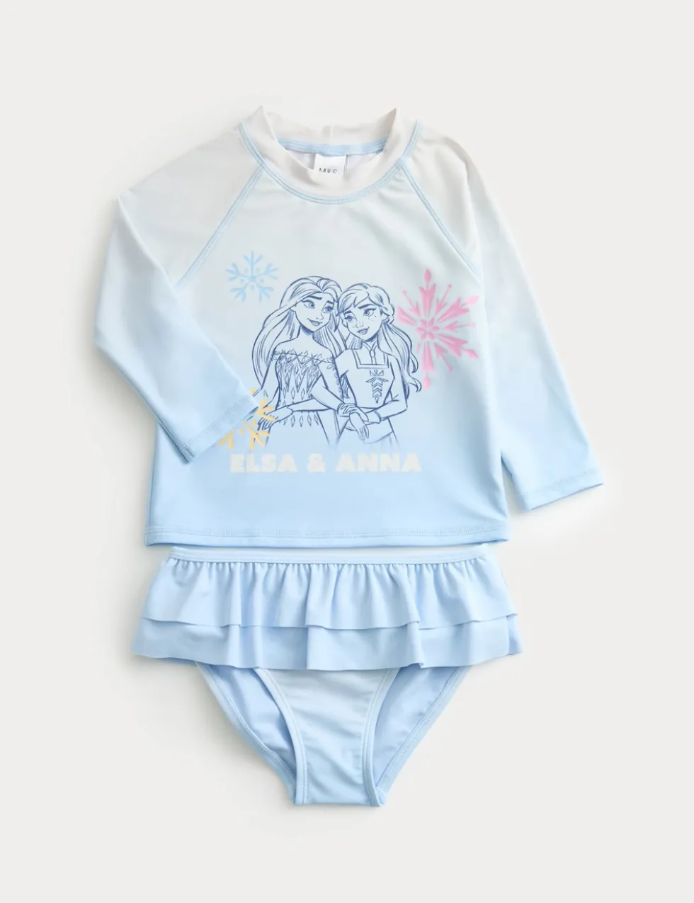 2pc Disney Frozen™ Long Sleeve Swimsuit (2-8 Yrs)