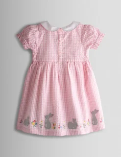 2pc Gingham Smocked Dress Set (0 Mths-5 Yrs)