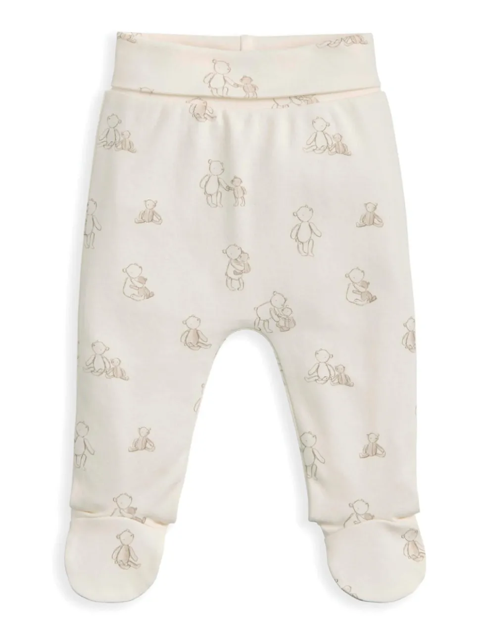 2pc Pure Cotton Bear Print Outfit (0-12 Mths)