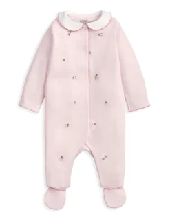 3pc Pure Cotton Embroidered Starter Set (0-6 Mths)