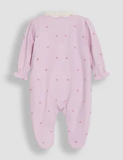 2pc Pure Cotton Heart Sleepsuit Set (Newborn - 12 Mths)