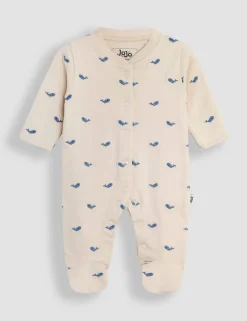 2pc Pure Cotton Sleepsuit And Hat Outfit (0-12 Mths)