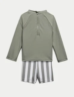 2pc Rash Vest & Swim Shorts Set (0 Mths-6 Yrs)