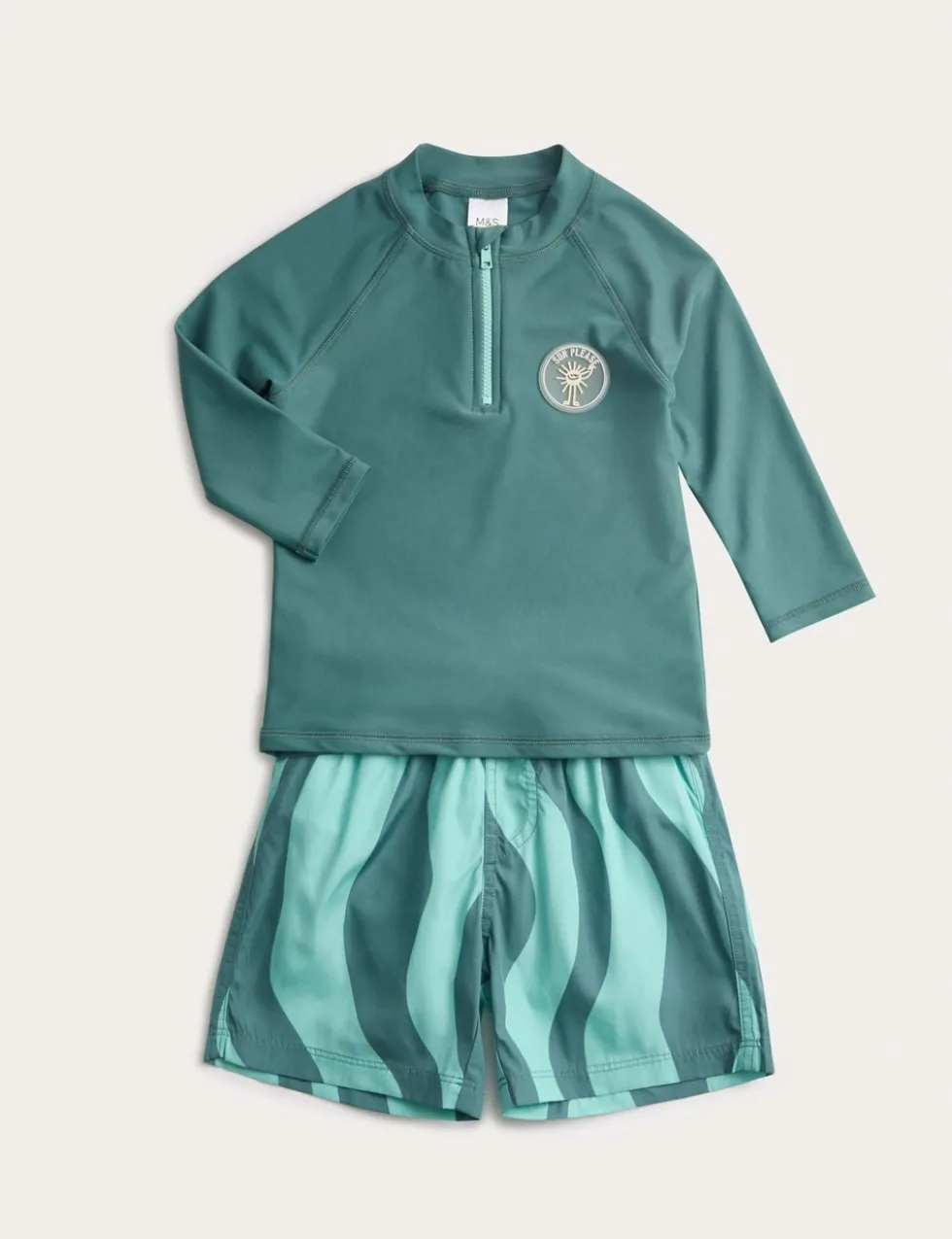 2pc Striped Swim Set (2-8 Yrs)