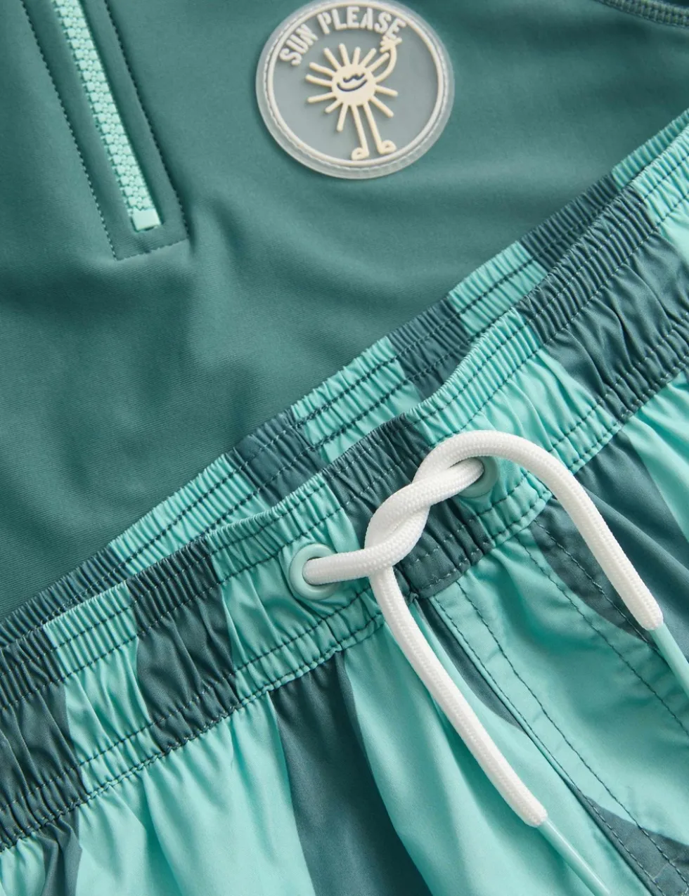 2pc Striped Swim Set (2-8 Yrs)