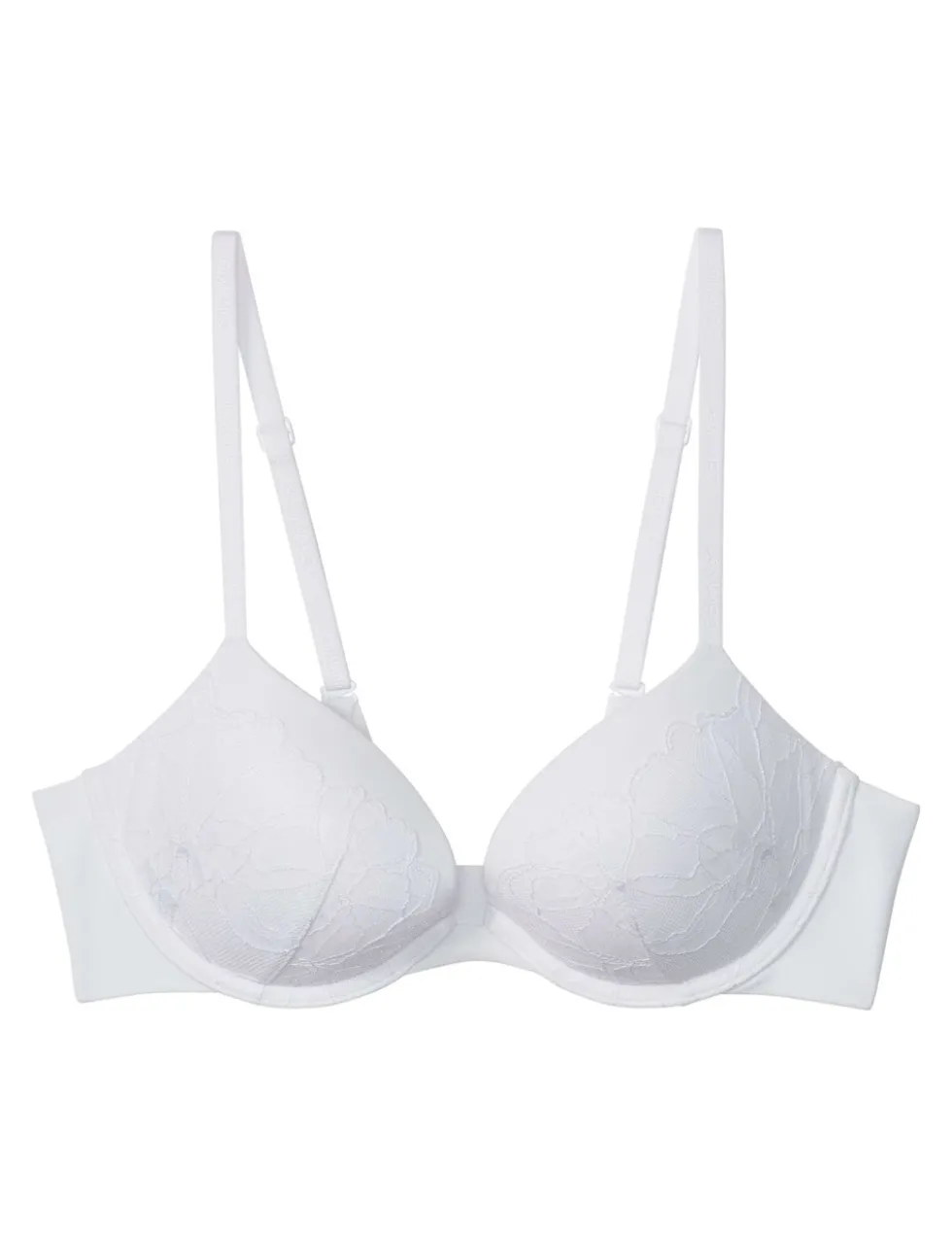 Perfectly Fit Lace Wired Push-Up Plunge Bra (A-DD)