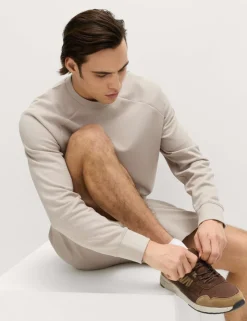 Performance Jersey Crew Neck Sweatshirt