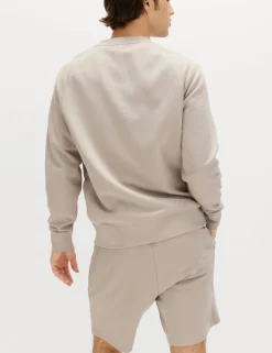 Performance Jersey Crew Neck Sweatshirt
