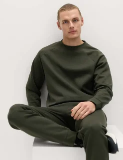 Performance Jersey Crew Neck Sweatshirt