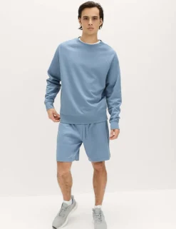 Performance Jersey Crew Neck Sweatshirt