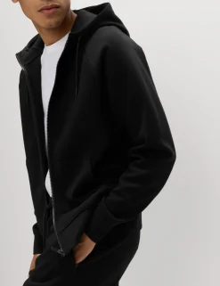 Performance Jersey Zip through Hooded Jacket