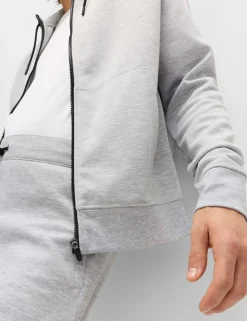 Performance Jersey Zip through Hooded Jacket