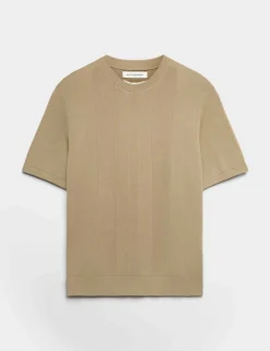 Performance Mercerised Cotton Knitted T-Shirt