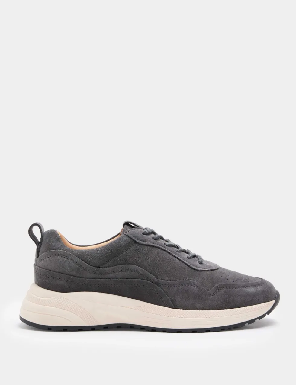 Performance Suede Lace up Trainers