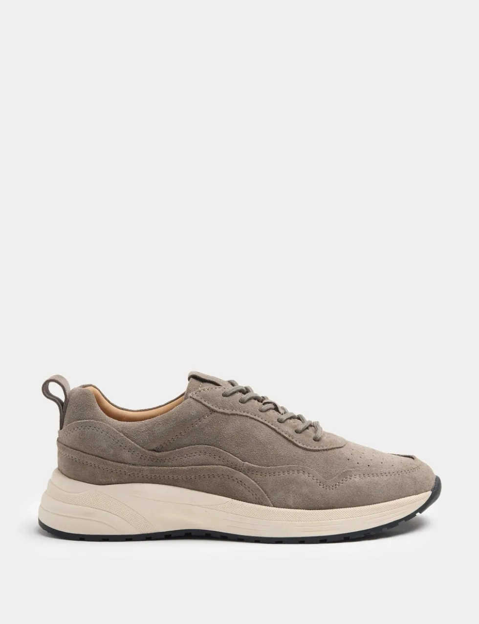 Performance Suede Lace up Trainers