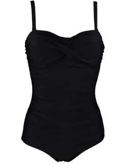 Petite Santa Monica Tummy Control Strapless Swimsuit