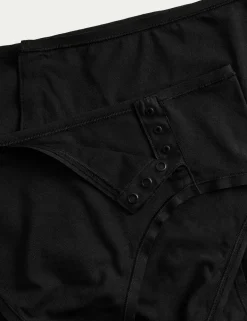2pk Adaptable Poppers High Leg Knickers