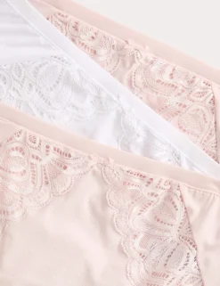 3pk Amelia Lace Full Briefs