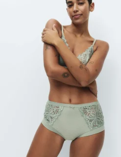 3pk Amelia Lace High Rise Shorts