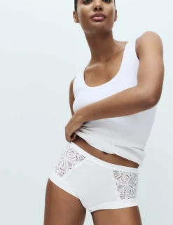 3pk Amelia Lace High Rise Shorts