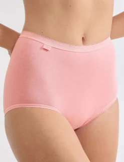 3pk Basic+ Maxi Cotton Rich Full Briefs