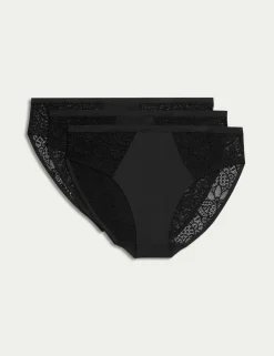 3pk Body Soft™ High Leg Knickers