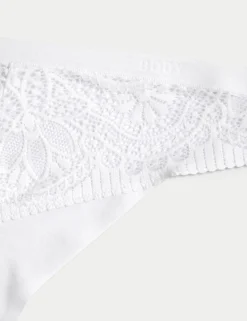 3pk Body Soft™ Lace Thongs