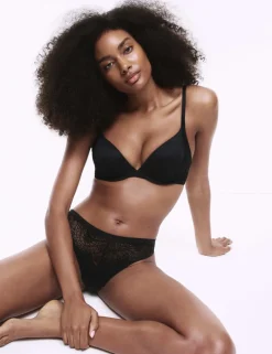 3pk Body Soft™ Lace Thongs