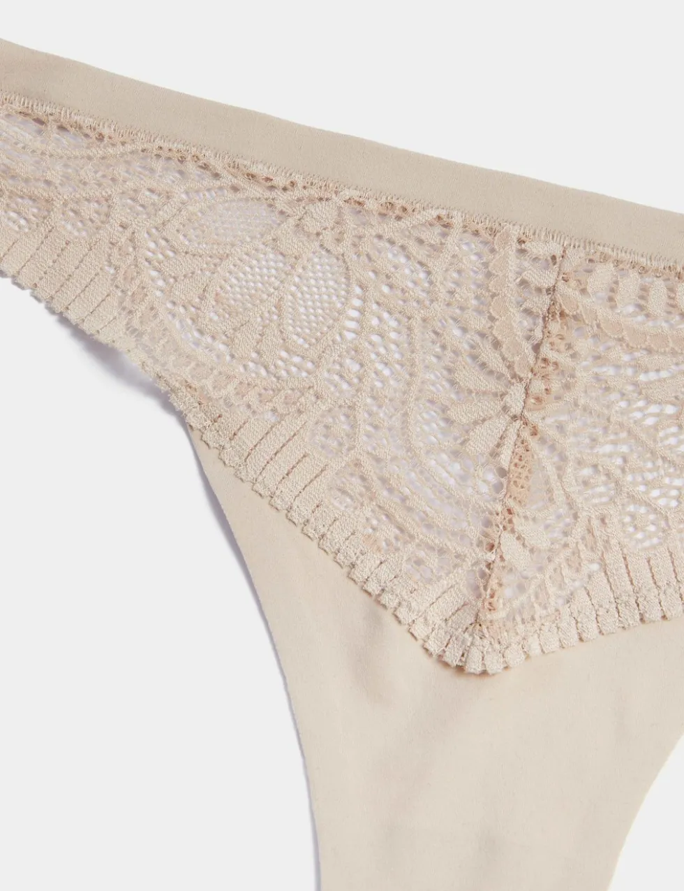 3pk Body Soft™ Lace Thongs
