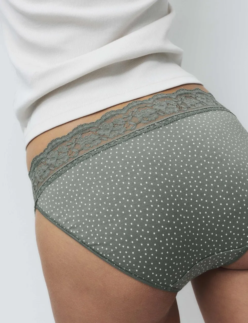 5pk Cotton Blend Printed Bikini Knickers