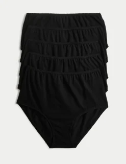 5pk Cotton Lycra® Full Briefs