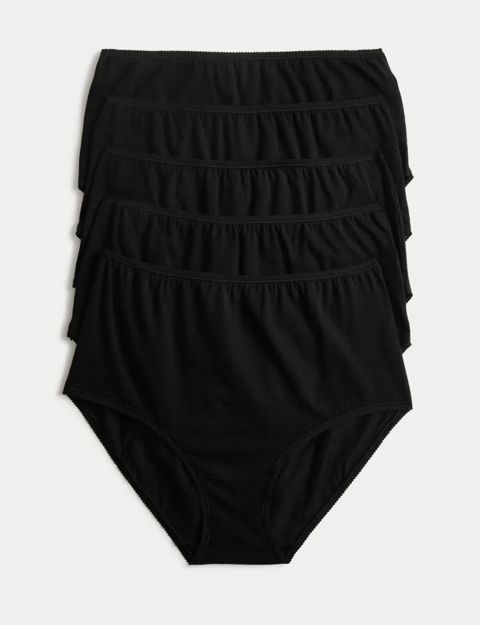 5pk Cotton Lycra® Full Briefs