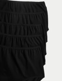 5pk Cotton Lycra® Full Briefs