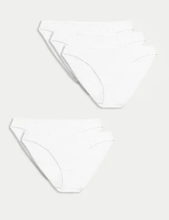 5pk Cotton Modal Bikini Knickers