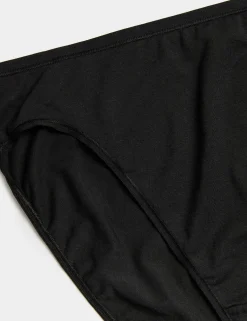 5pk Cotton Modal High Waisted High Leg Knickers