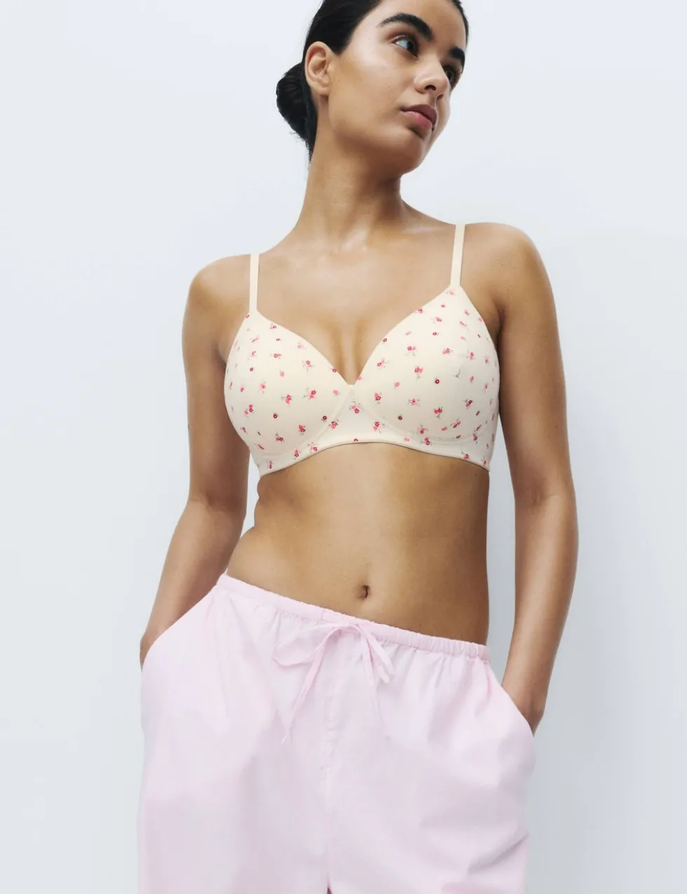 3pk Cotton Non Wired Full Cup T-Shirt Bra A-E