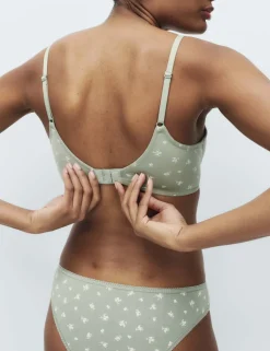 3pk Cotton Non Wired Full Cup T-Shirt Bra A-E
