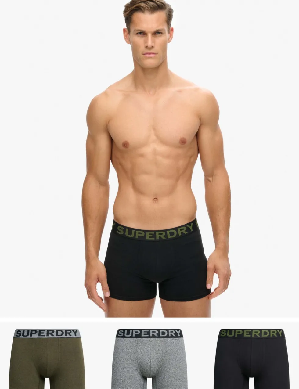 3pk Cotton Rich Boxers
