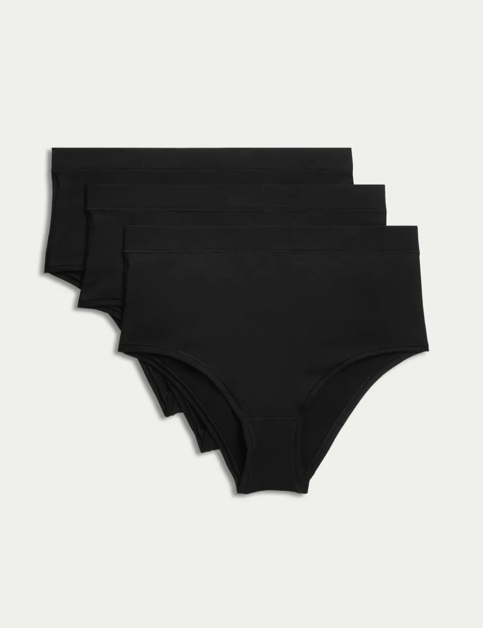 3pk Cotton Rich Brazilian Stoma Knickers