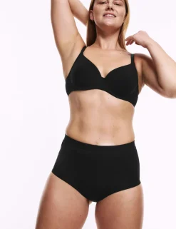 3pk Cotton Rich Full Brief Stoma Knickers
