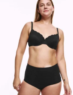 3pk Cotton Rich Lace Full Brief Stoma Knickers