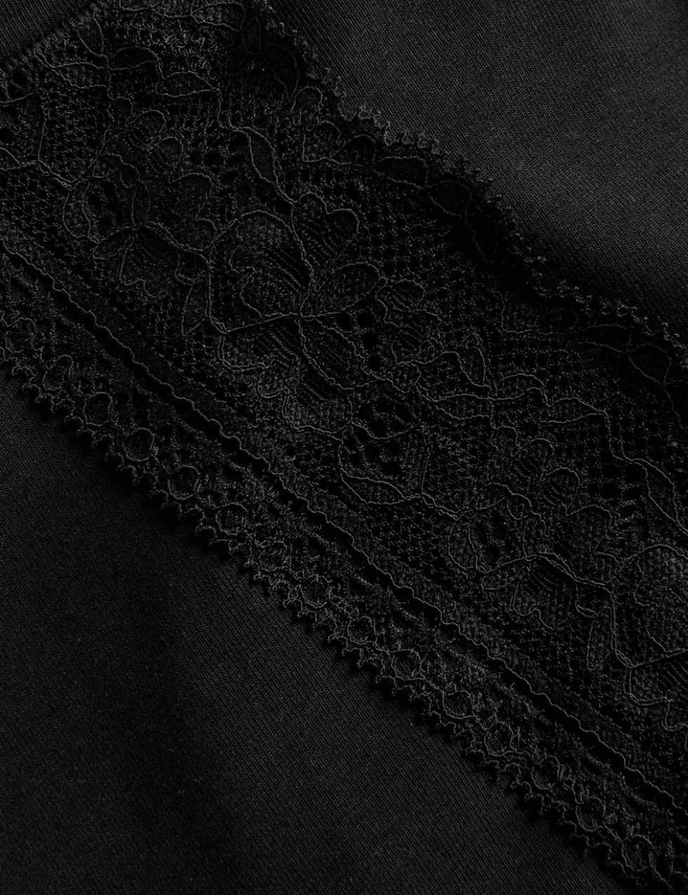 3pk Cotton Rich Lace Full Brief Stoma Knickers