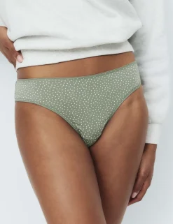 5pk Cotton Rich Printed Brazilian Knickers