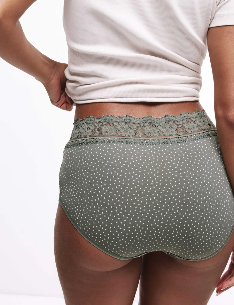 5pk Cotton Rich Printed High Rise Shorts
