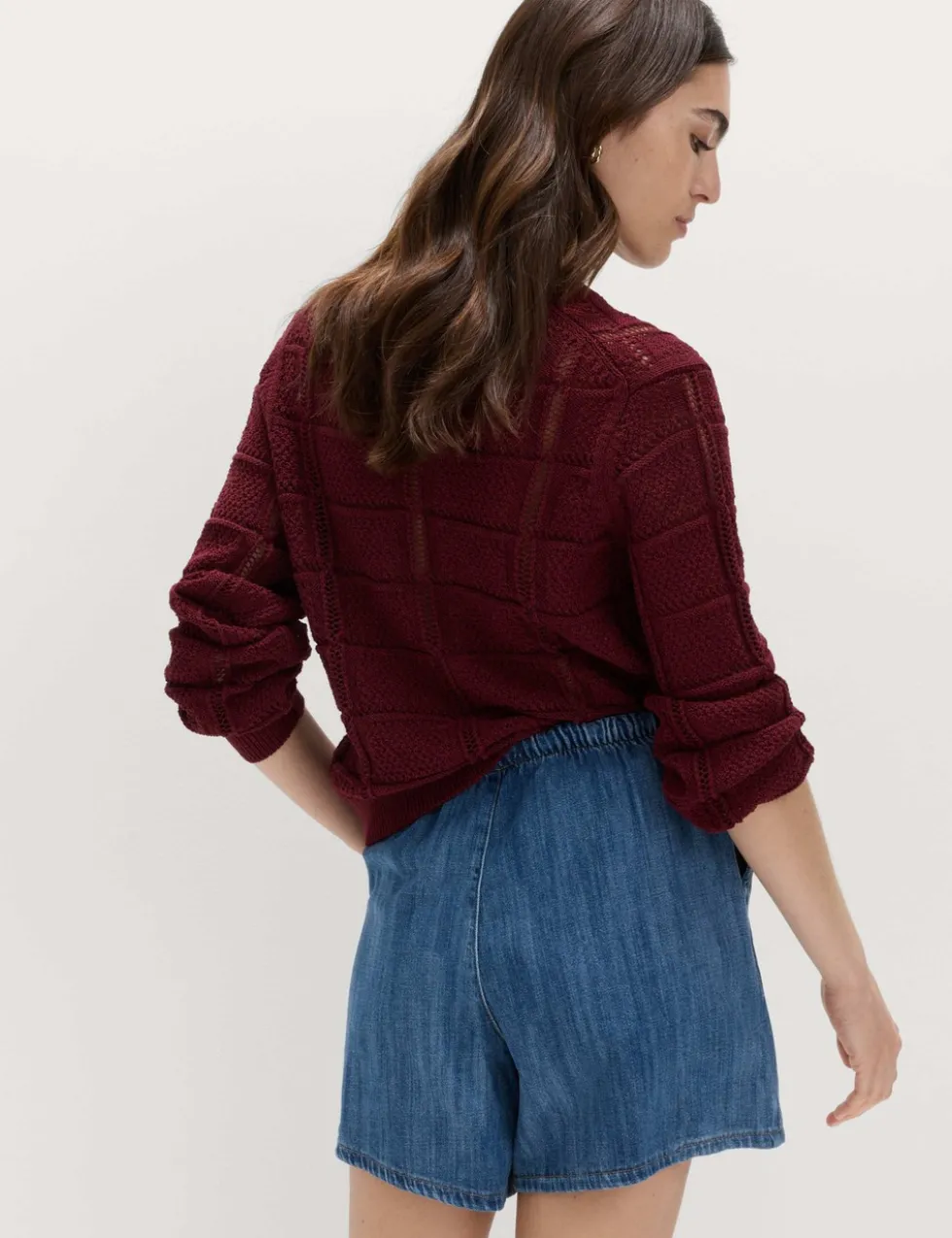 2pk Cotton Rich Pull On Denim Shorts