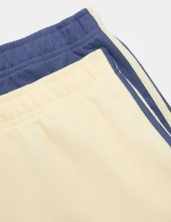 2pk Cotton Rich Runner Shorts (6-16 Yrs)